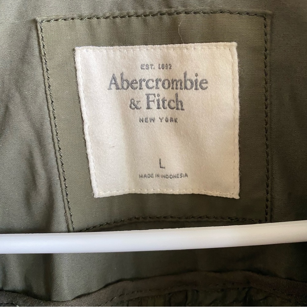 Abercrombie & Fitch Military Parka Jacket Size L - Picture 13 of 15